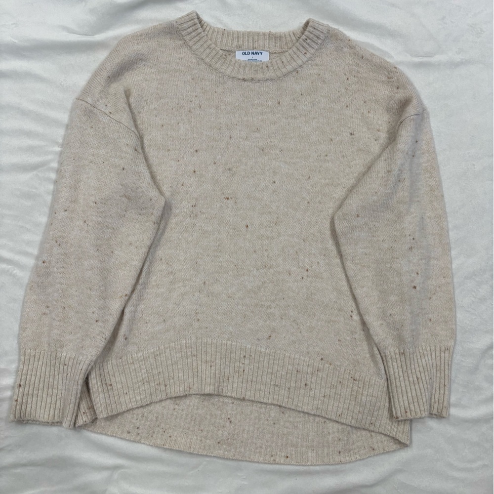 Beige Pullover Sweater